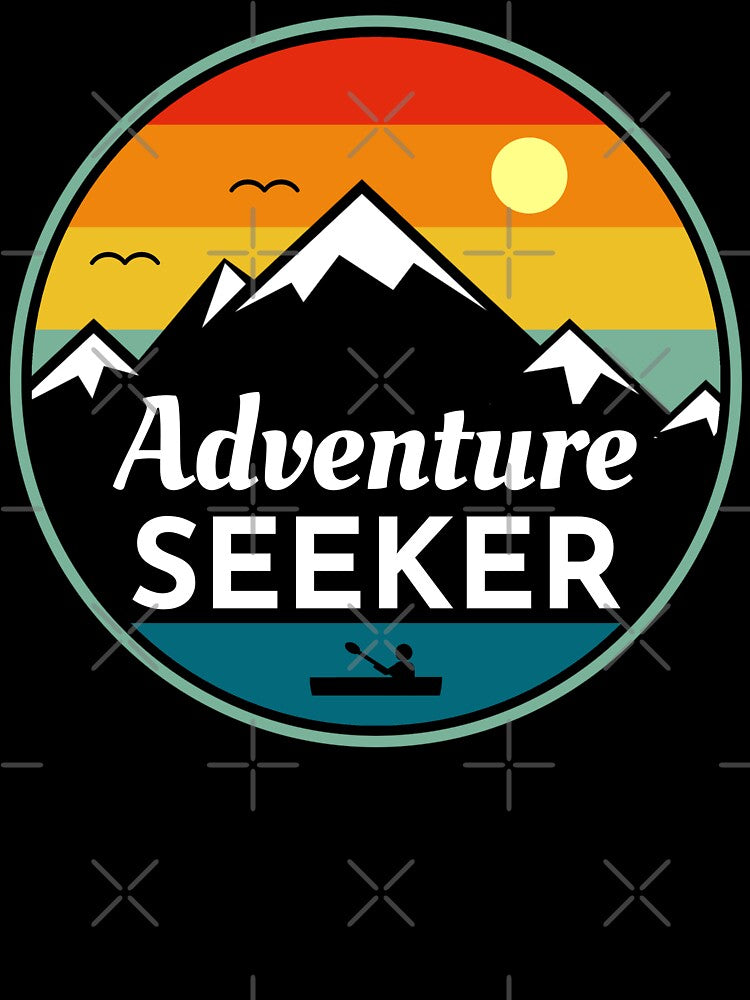 Adventure Seeker, Outdoor Nature Mountain Adventures by Sunserize Designs