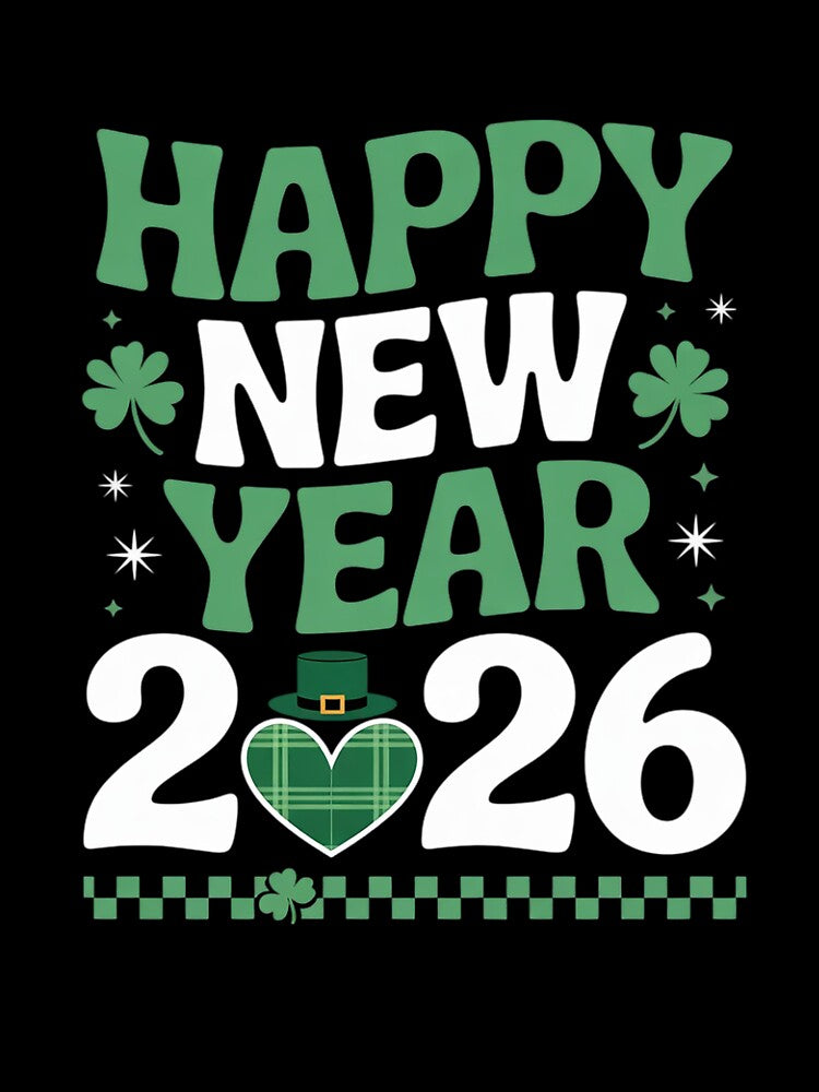 Groovy Lucky Happy New Year 2026 Disco Ball Women Girl by HuValverdeArt