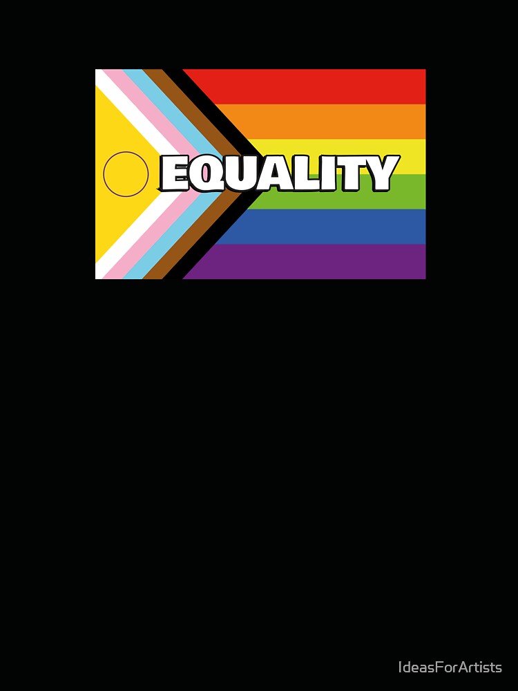 Inclusive Pride Progress Flag EQUALITY by Inspirationmotivation