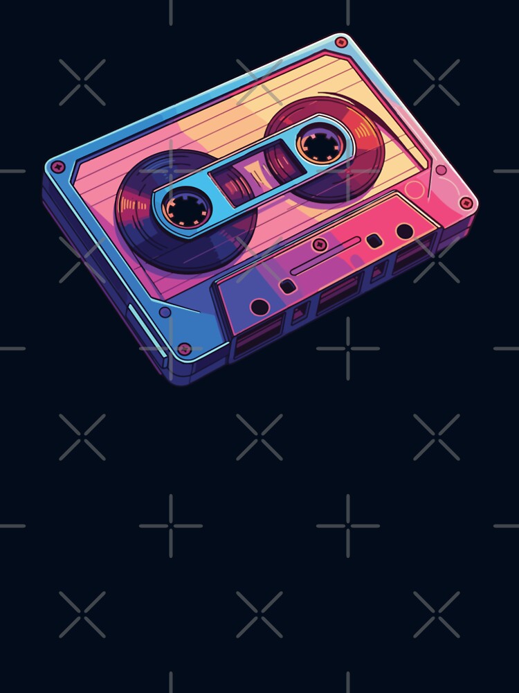 Retro Cassette Tape Mixtape by NMBaker