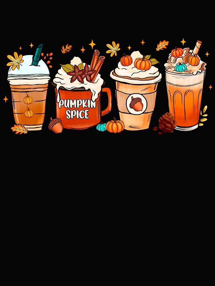 Pumpkin Spice Coffees by NessiCreates