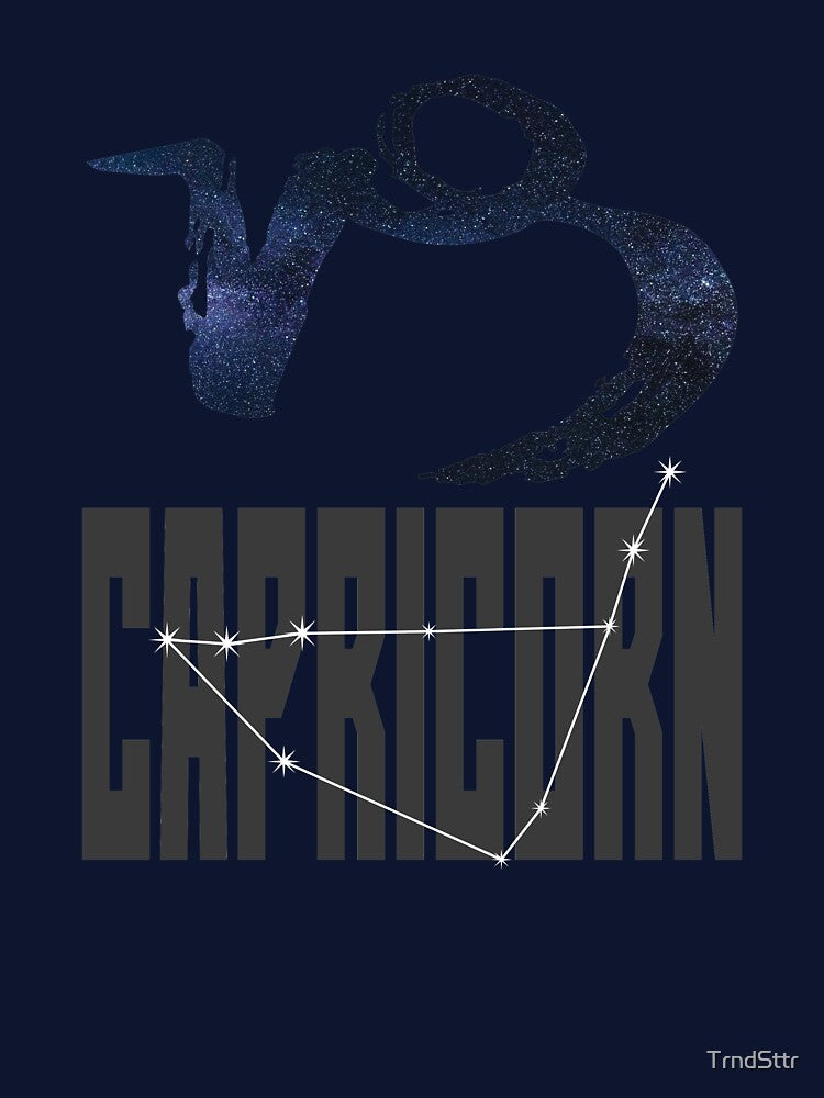 Capricorn Birthday Gift with Zodiac Sign Constellation and Symbol by TrndSttr