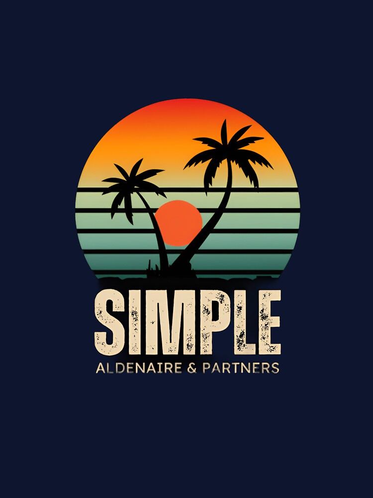 Retro Sunset Palm Tree Vintage Aesthetic | Tropical Summer Beach Vibes T-Shirt Design by MysticCloud909