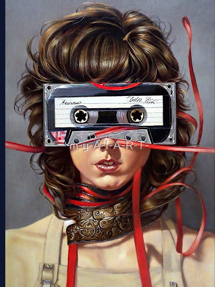 A broken cassette tape by m-y-A-I-A-R-T-