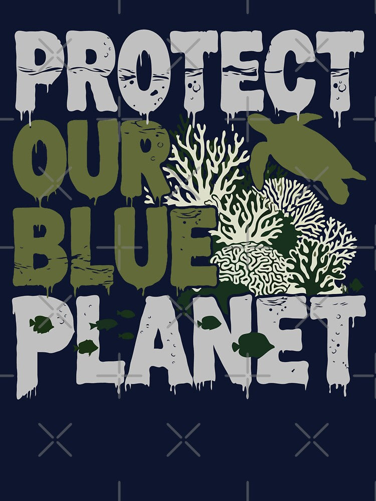 Marine Life Protect Our Blue Planet by Gkinoki
