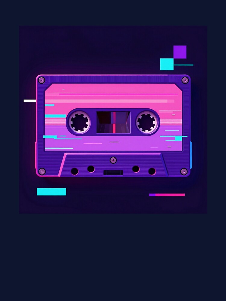 Neon Nostalgia: 90s Cassette Vibes by refreshings