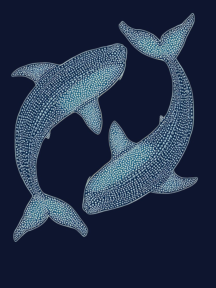 Whale Shark  Design – Ocean-Inspired Marine Life Art Illustration by ArtSparkCo
