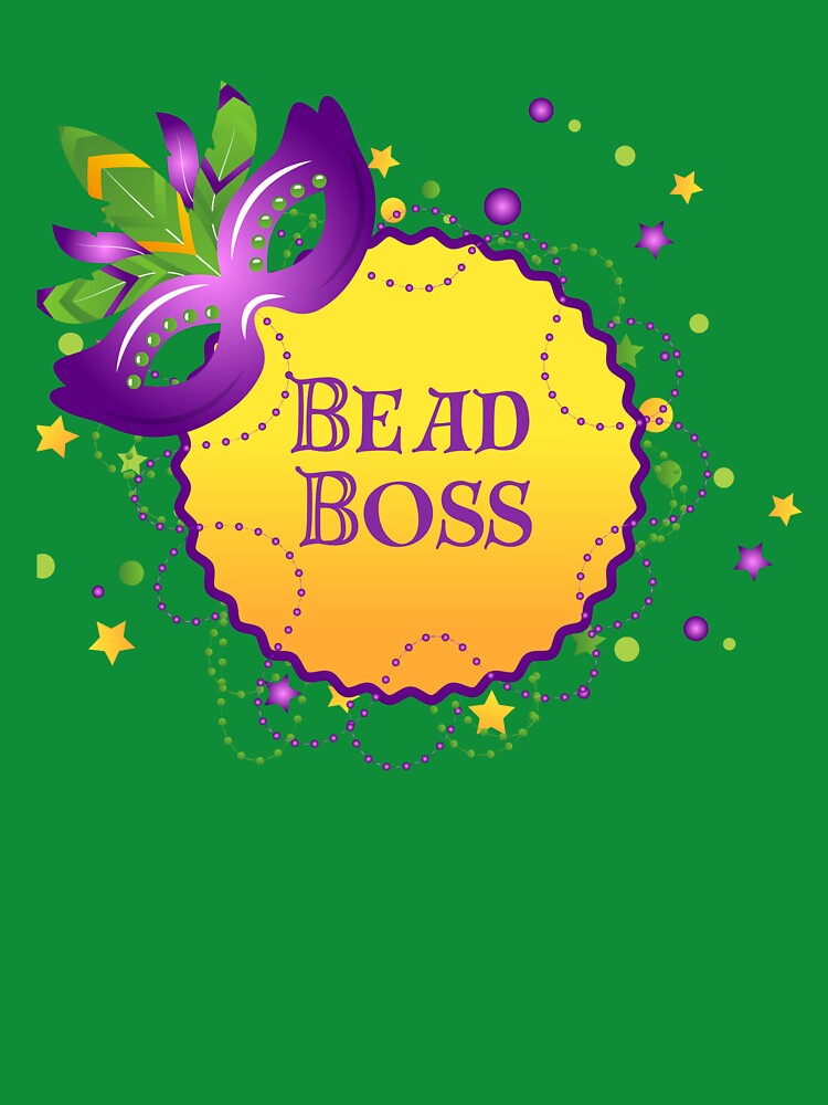 Mardi Gras Bead Boss with Mask by Seedcap7