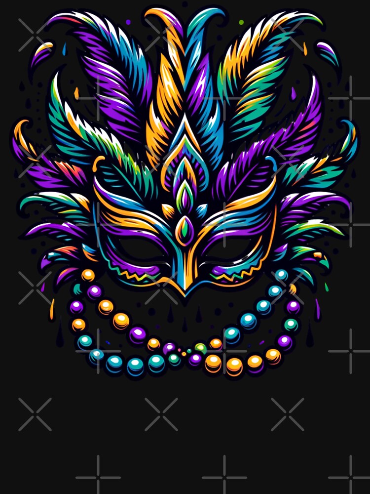 Mardi Gras mask by RCsDigitalArt