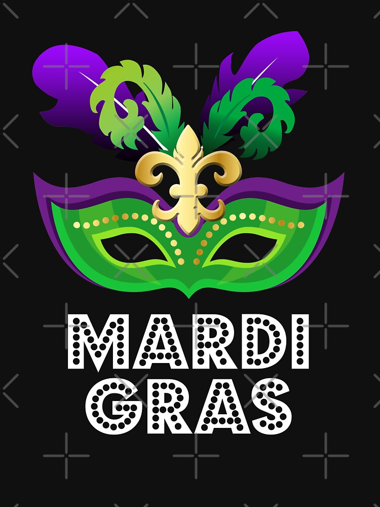 Mardi Gra Party Mask by PopArtDesigns
