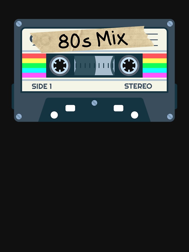 80s Mix Cassette T-Shirt by booquene
