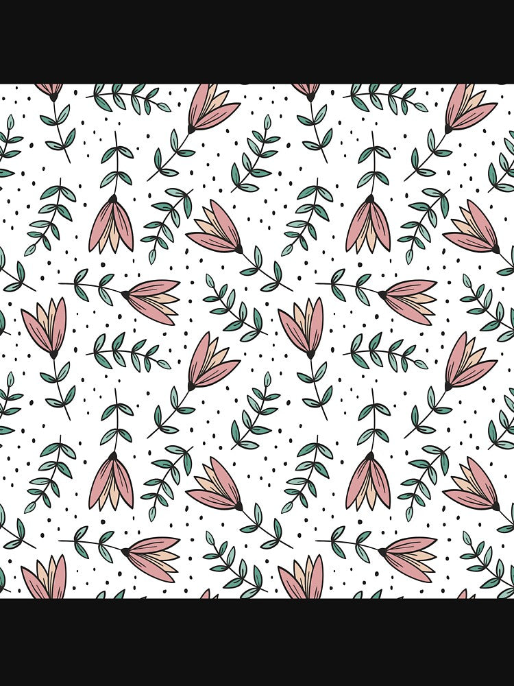 Doodle Floral Pattern by MY HAPPY PLACE