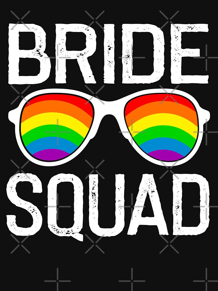 Bride Squad Bachelorette Party Bride Bridesmaids Funny by Echo Dusk