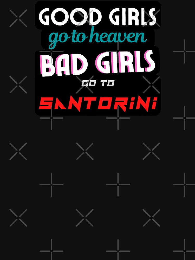 "Santorini" Good Girls / Bad Girls Bachelorette evjf by LeddsoDello