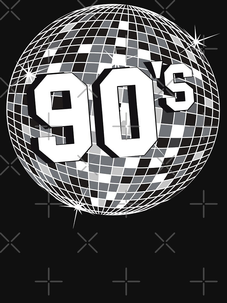 90s Disco retro mirror ball by Quacktails