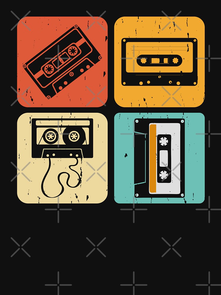 Retro Vintage Cassette 80s 90s Vibes by BaliChili