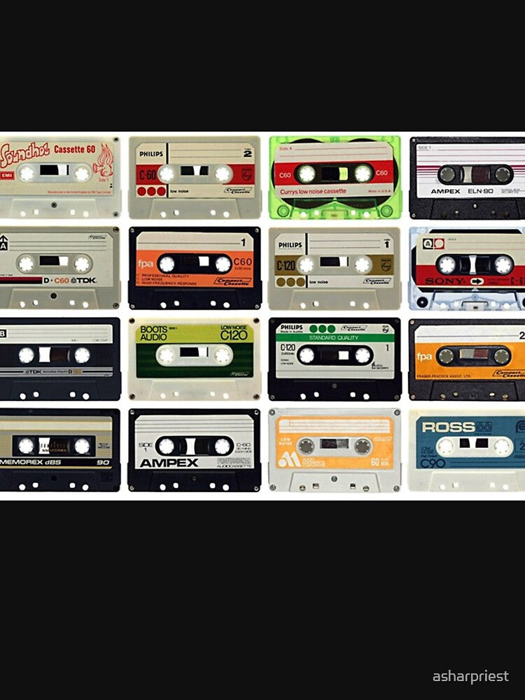 Cassette Tape Mix Tunes by asharpriest