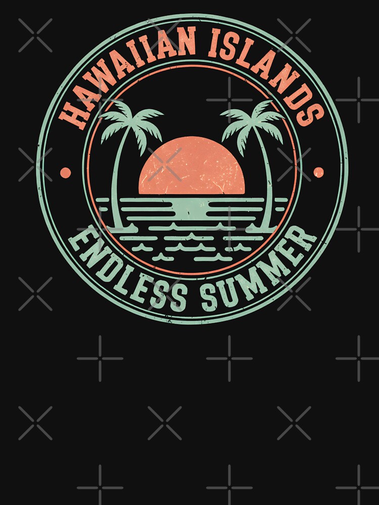 Hawaiian Islands Shirt – Endless Summer Graphic Tee by PolyForceHI