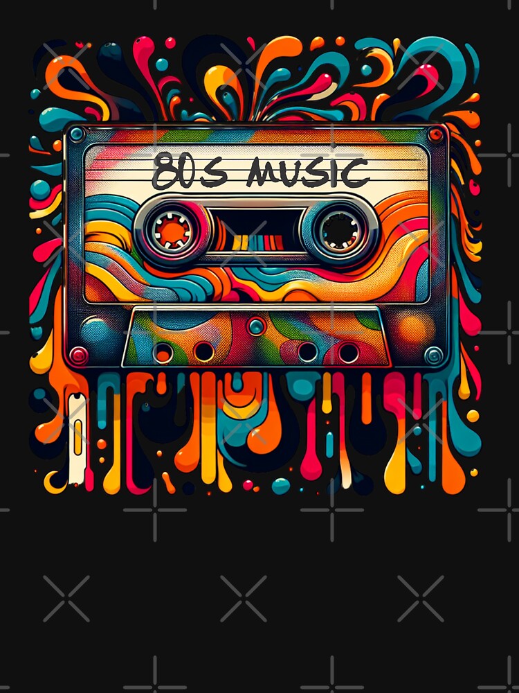 Psychedelic Cassette Tape by Mariana Piana