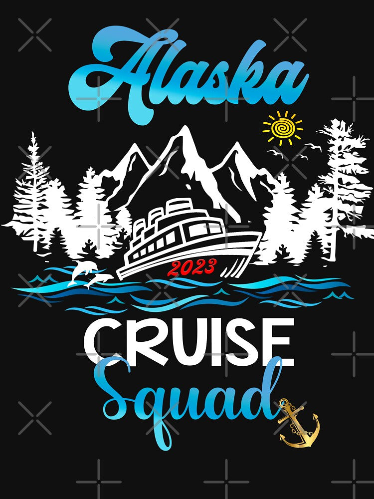 Alaska Vacation Family Cruise Matching Group Crew 2023 by PopArtDesigns