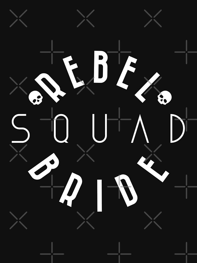 Rebel Bride Squad Skull Edition by borderland