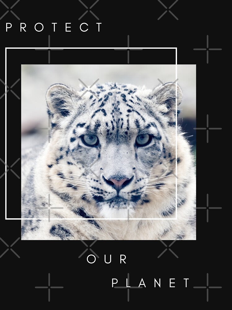Copy of  Protect Our Planet Earth Day with an Snow Leopard by pattykim