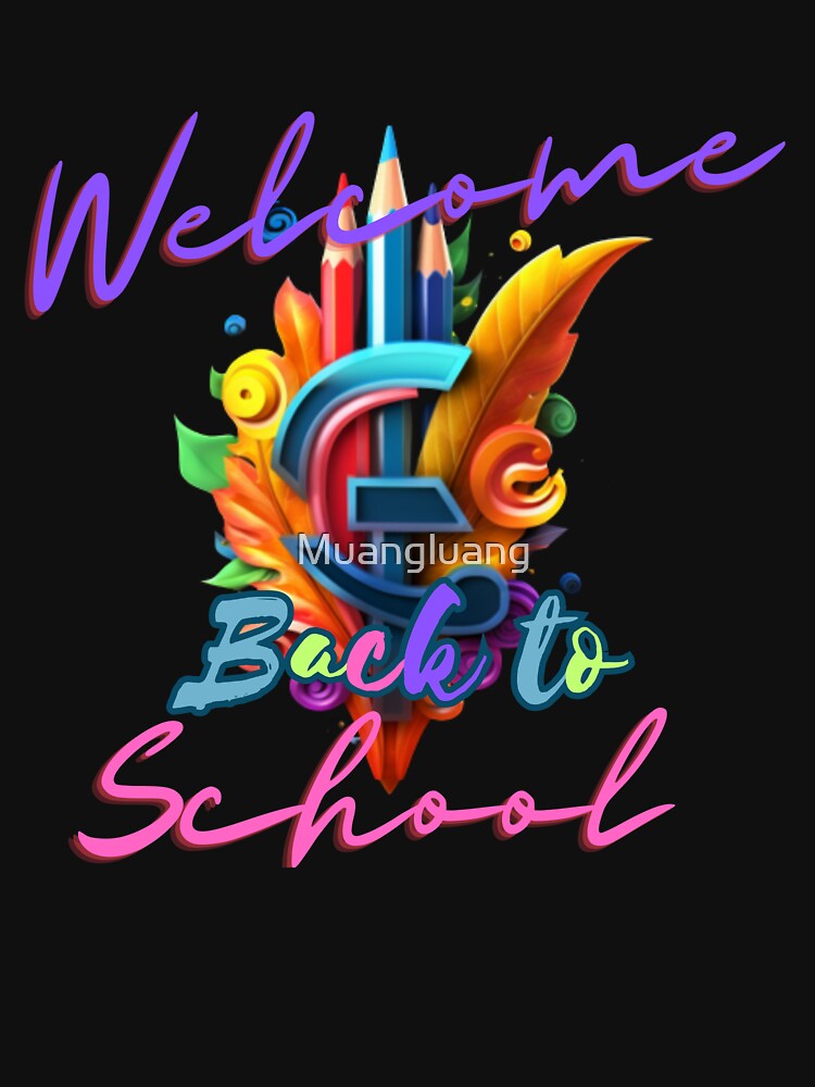 Back To School Teacher Happy First Day Of School by Muangluang
