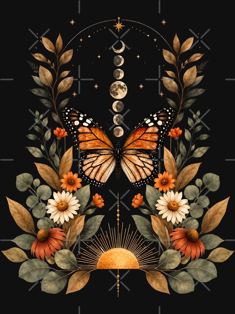 Celestial Butterfly Botanical Moon Phases by Pure Craft