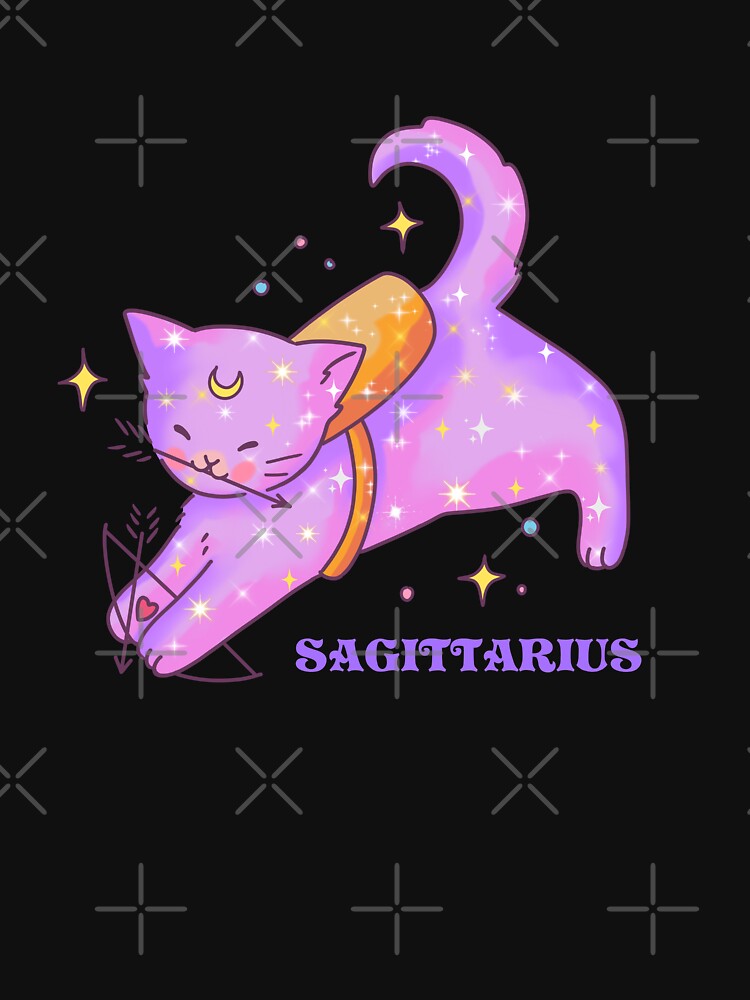 Zodiac Cat -Sagittarius by nukartDesigns