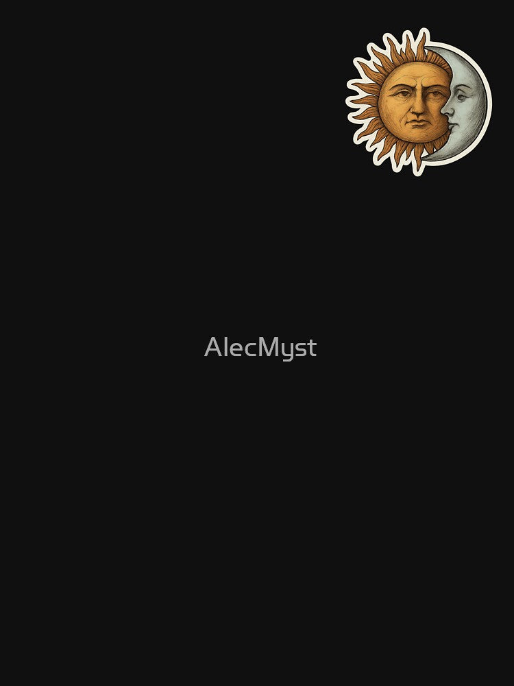 Celestial Sun and Moon Duo Sticker by AlecMyst