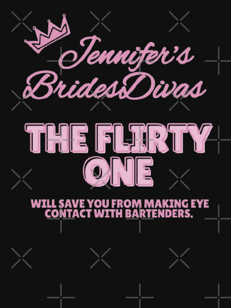 BridesDivas Series: "The Flirty One" in Romantic Floral by Inktypolis