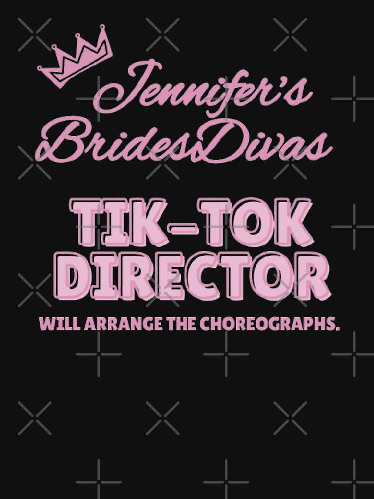 BridesDivas Series: "Tik-tok Director" in Romantic Floral by Inktypolis