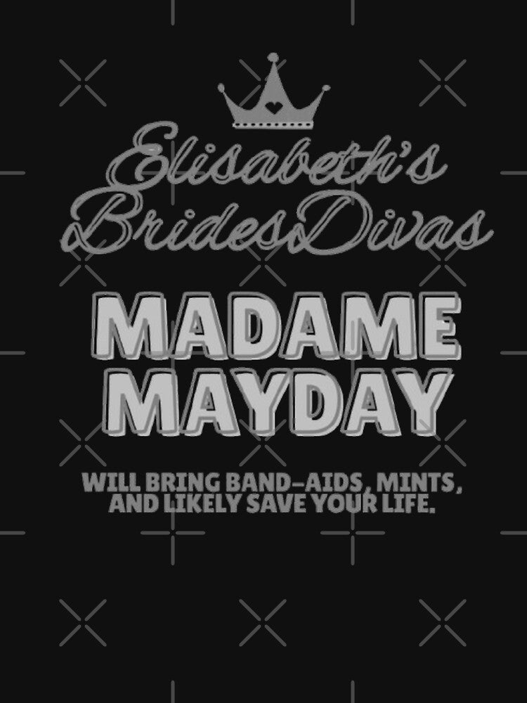 BridesDivas Series: "Madame Mayday" in Silver Sparkle by Inktypolis