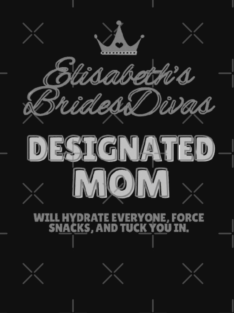 BridesDivas Series: "The Designated Mom" in Silver Sparkle by Inktypolis