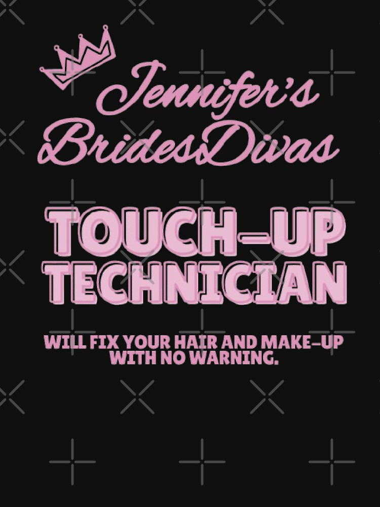 BridesDivas Series: "Touch-Up Technician" in Romantic Floral by Inktypolis