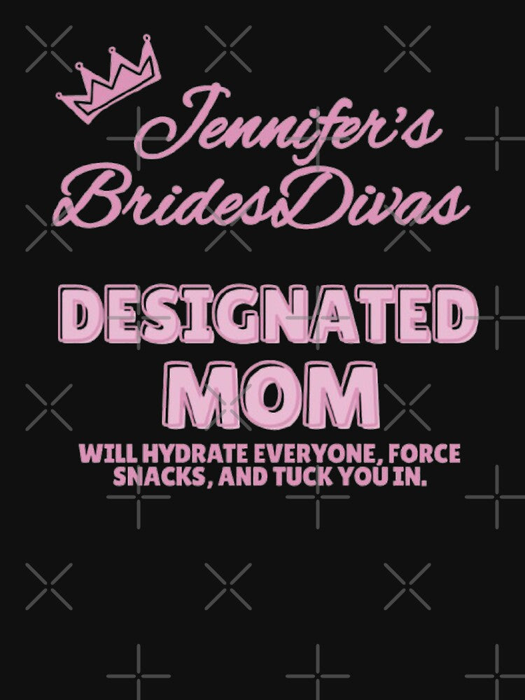 BridesDivas Series: "The Designated Mom" in Romantic Floral by Inktypolis