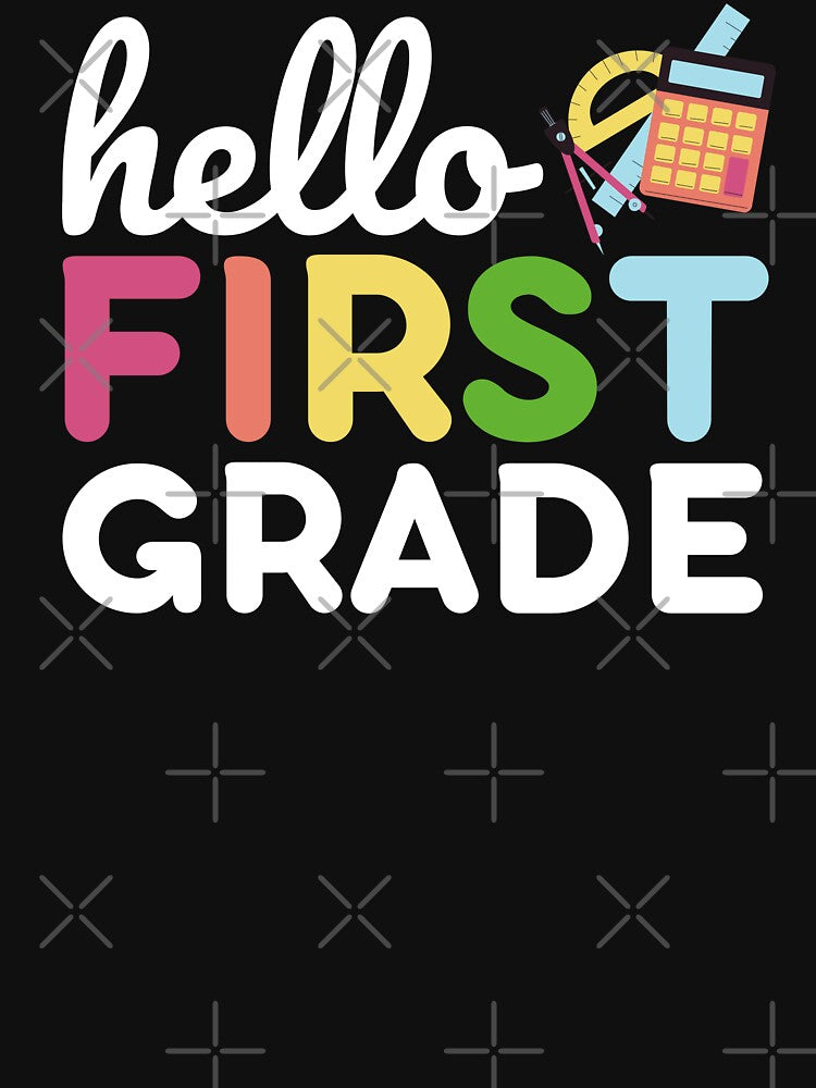 Hello First Grade by Beezi Graphix