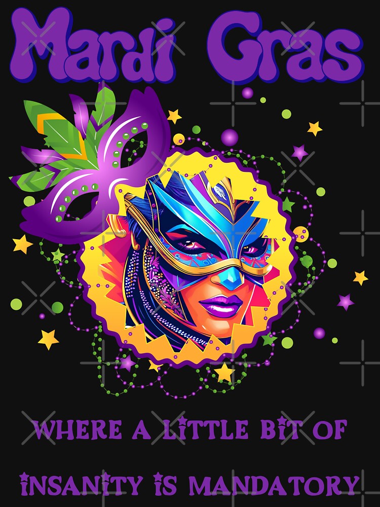 Purple - where a little bit of insanity is mandatory - Mardi Gras by ElLocoMus