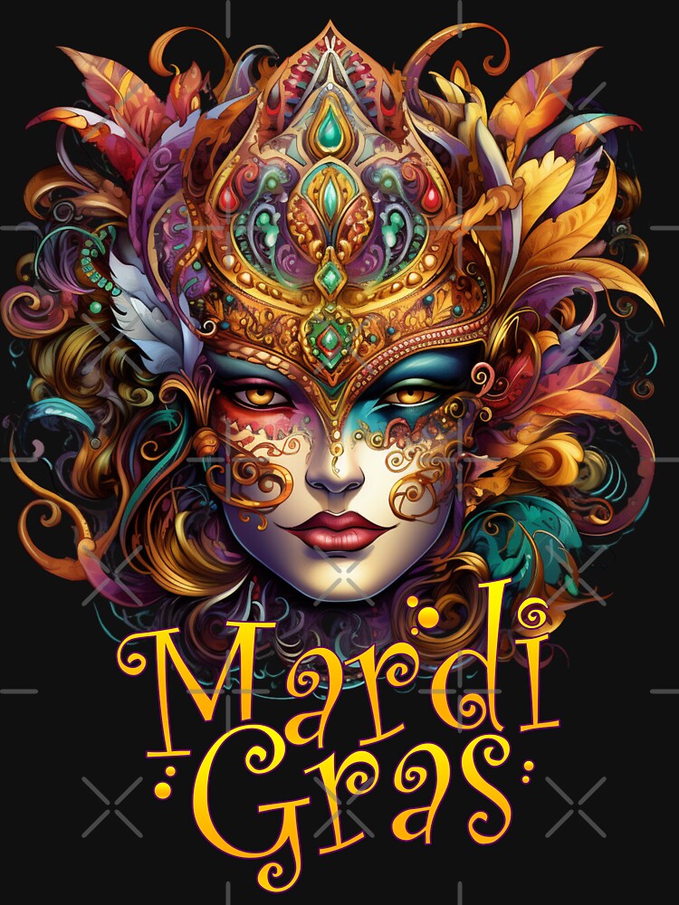Mardi Gras Mask Feathers and Jewels by PomskysRus