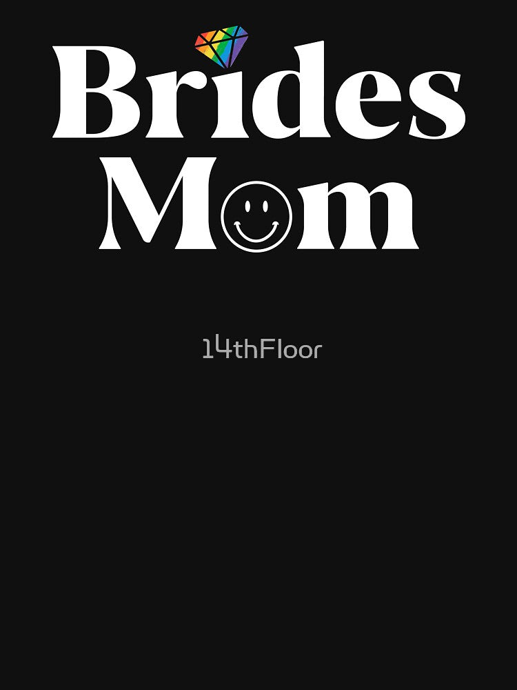 Brides Mom Lesbian Bachelorette Party Pride Beach Squad by 14thFloor