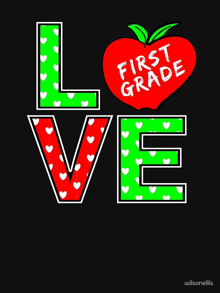 Love First Grade Student Teacher by wilsonellis