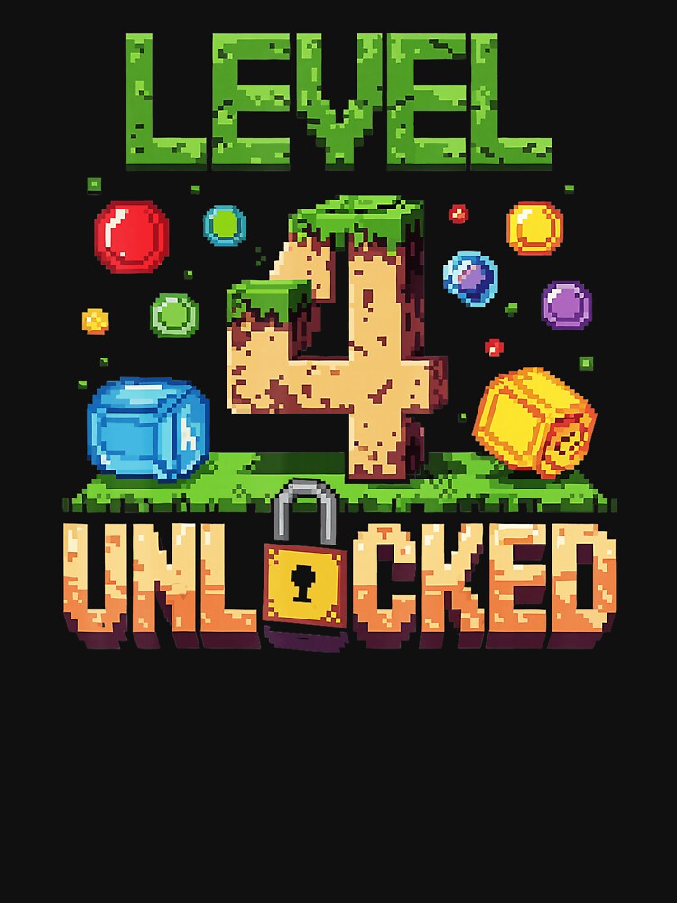 Level 4 Unlocked Pixel Gaming Birthday Celebration by FGTV2021