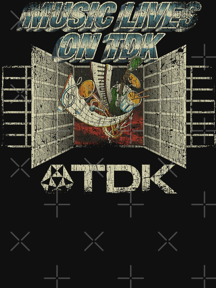 Music Lives on TDK 1987 by AstroZombie6669