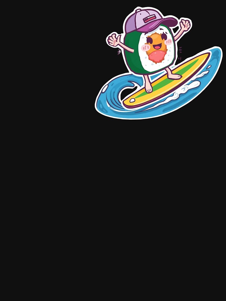 Kawaii Surfing California Roll by CoolKawaï