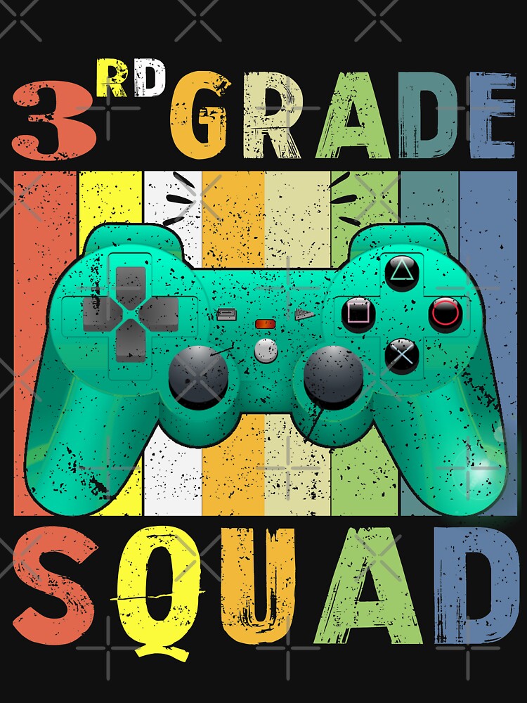 3rd Grade Squad Video Game Back to school by binly123