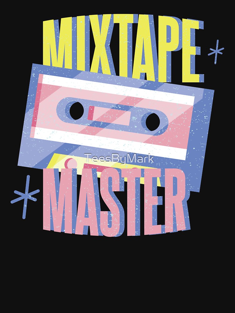 Vintage 80s Cassette Tape by TeesByMark