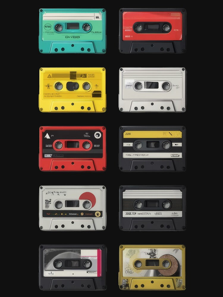 Vintage Cassette Tape II by WolfmanProphecy