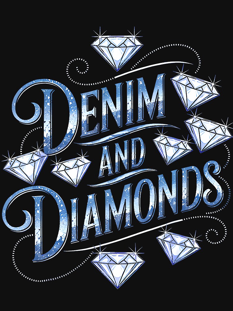 Denim And Diamonds Country Western by AprilClark23