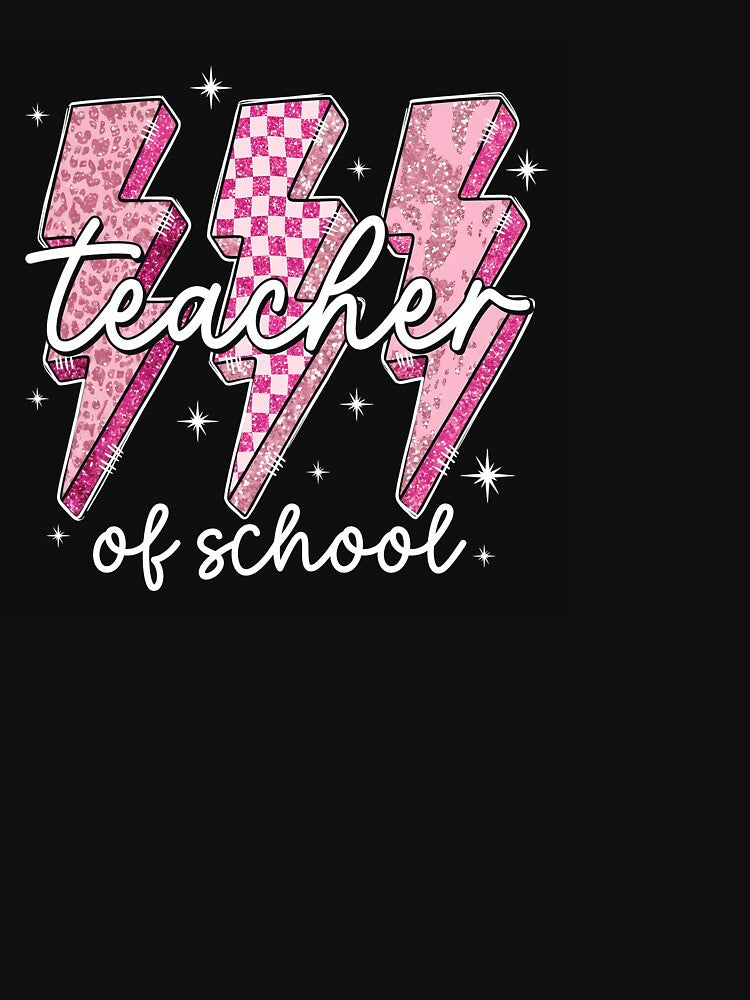 First Day Teacher School Life Cute Back To School by KroghDs