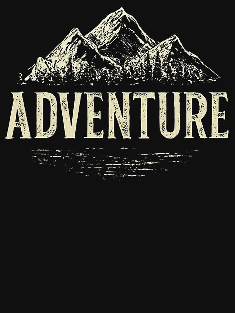 Adventure Mountain Design for Outdoor Lovers – Vintage Hiking & Camping Gift by kakaworld